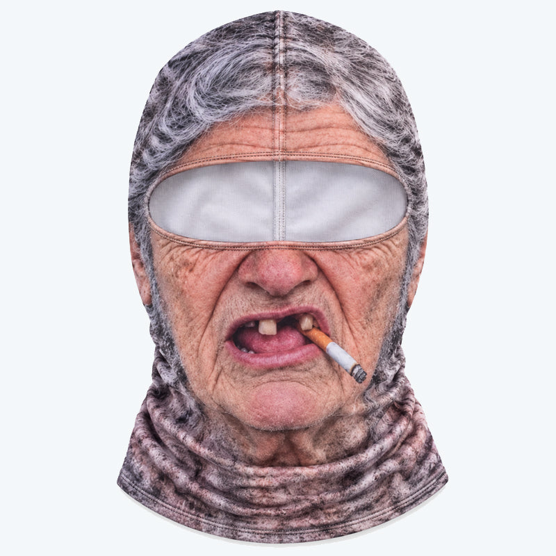 🎁😂 Funny, realistic ski mask – The perfect gift for winter enthusiasts! ⛄