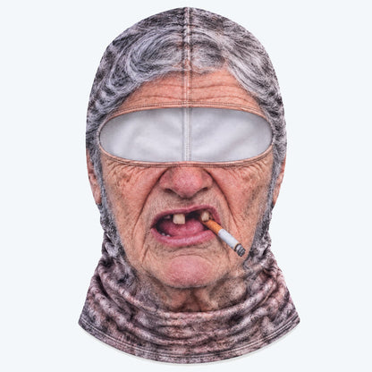 🎁😂 Funny, realistic ski mask – The perfect gift for winter enthusiasts! ⛄