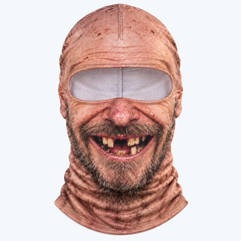 🎁😂 Funny, realistic ski mask – The perfect gift for winter enthusiasts! ⛄